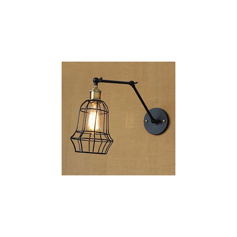Wandleuchten Swing Lights Lesewandleuchten Mini-Stil Rustikal Lodge Metall