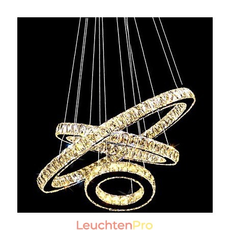 Kristall Pendelleuchte Moderne Beleuchtung Drei Ringe D406080 K9 Große Kristall Deckenleuchten Kristall Pendelleuchte Moderne Beleuchtung Drei Ringe D406080 K9 Große Kristall Deckenleuchten