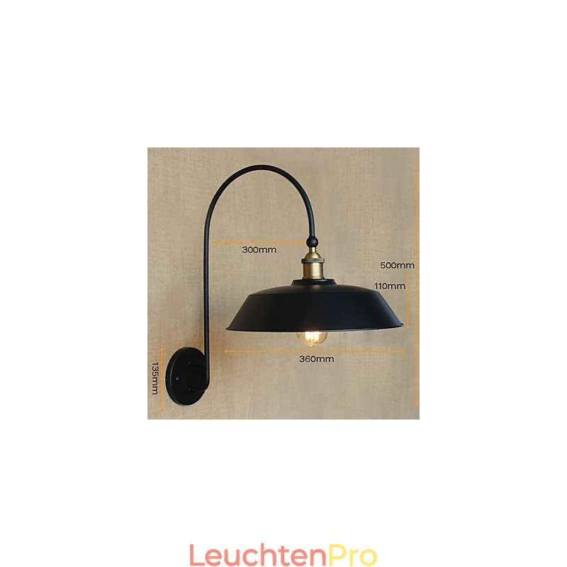 Kreative amerikanische Land Eisen Retro Runde Industrie Wohnzimmer Balkon Gang Treppe Zimmer Dekoration Lampe
