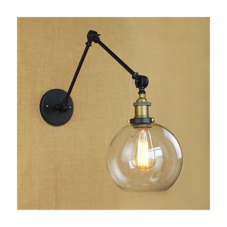 Der lange Arm der Glaswand aus Eisen, industriell, kreativ, teleskopisch, für Schlafzimmer, Retro, nostalgisch, Restaurant, faltbar, Gang Der lange Arm der Glaswand aus Eisen, industriell, kreativ, teleskopisch, für Schlafzimmer, Retro, nostalgisch, Restaurant, faltbar, Gang