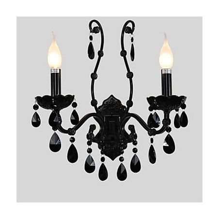 Kristall Mini Stil Wandleuchten Kerze Wand Lichter Moderne Zeitgenössische Metall Kristall Mini Stil Wandleuchten Kerze Wand Lichter Moderne Zeitgenössische Metall
