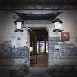 Außerhalb Europas Typ Wiederherstellung alter Wege ist wasserdicht kreative amerikanische Wandleuchte Lichter