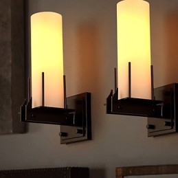 Loft Vertraglich Und Zeitgenössische Retro Persönlichkeit Kerzenständer Wandleuchter