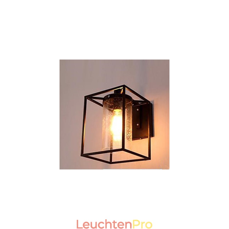 Amerikanischen Land Persönlichkeit Loft Nordic Vertraglich Stil Regentropfen Blase Glas Wand Lampe