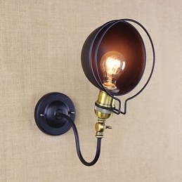 Wandleuchten Swing Lights Lesewandleuchten Mini-Stil Rustikal Lodge Metall