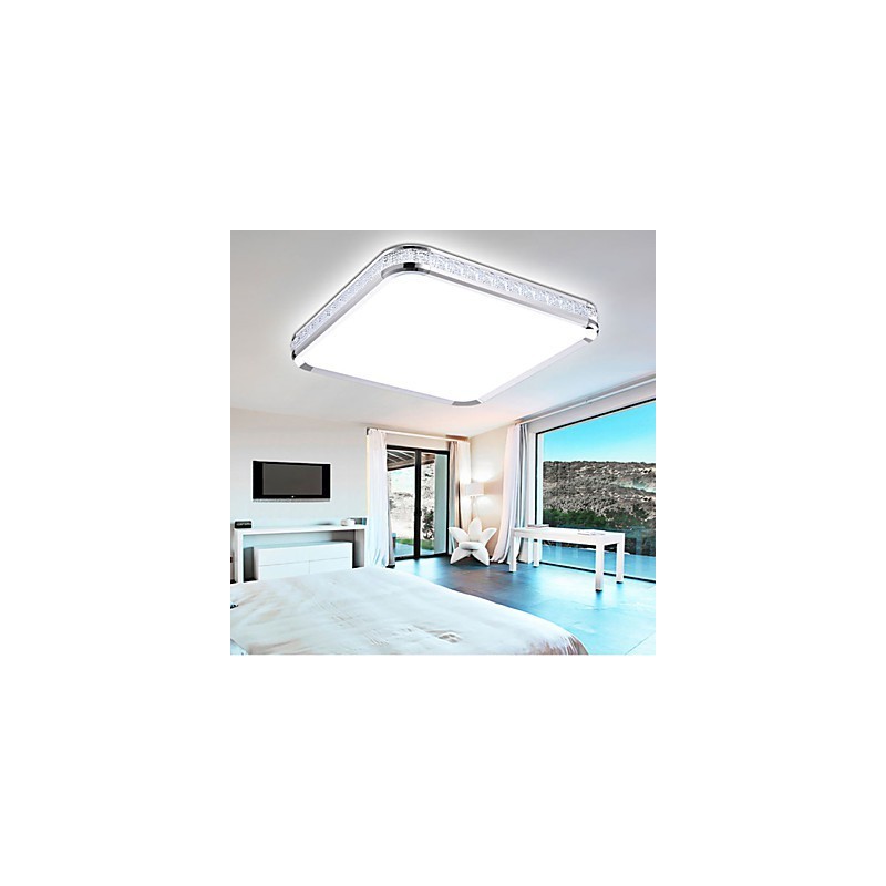 Flush Mounte Licht Luxus Moderne Acryl mit Licht Ajustable Golden Oder Silber Können wählen