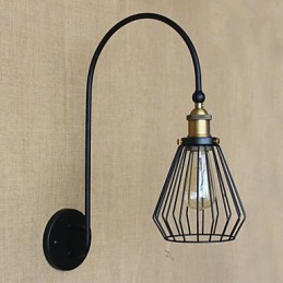Nordischer mediterraner Stil Retro-Mode Kreative große dekorative Wandleuchte mit Einzelkopf