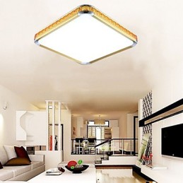 Flush Mounte Licht Luxus Moderne Acryl mit Licht Ajustable Golden Oder Silber Können wählen