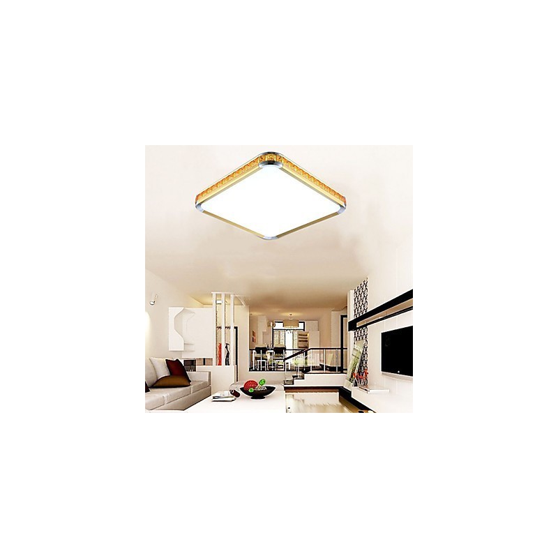 Flush Mounte Licht Luxus Moderne Acryl mit Licht Ajustable Golden Oder Silber Können wählen