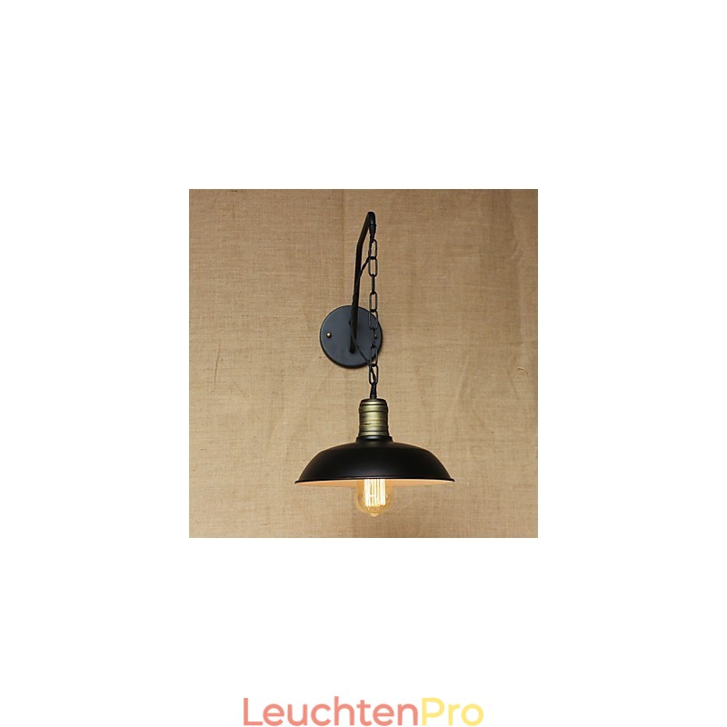 Einfache und kreative Persönlichkeit Wandleuchte Industriekette American Retro Iron Aisle Schlafzimmer Nachttisch Wandleuchte
