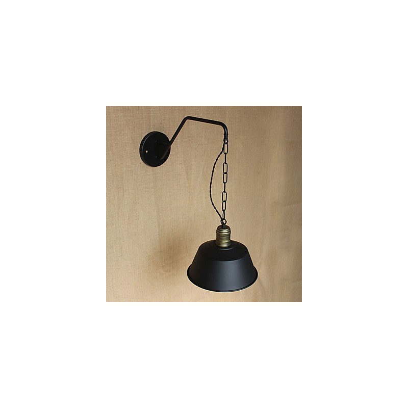 Einfache und kreative Persönlichkeit Wandleuchte Industriekette American Retro Iron Aisle Schlafzimmer Nachttisch Wandleuchte