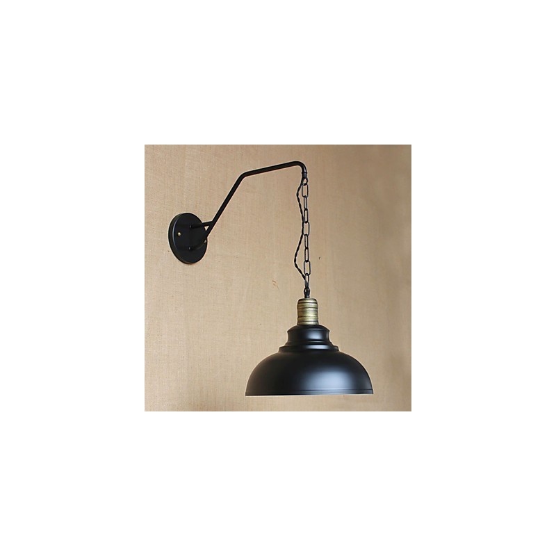 Einfache und kreative Persönlichkeit Wandleuchte Industriekette American Retro Iron Aisle Schlafzimmer Nachttisch Wandleuchte