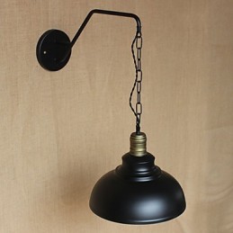 Einfache und kreative Persönlichkeit Wandleuchte Industriekette American Retro Iron Aisle Schlafzimmer Nachttisch Wandleuchte
