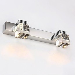Wandleuchten Badezimmerbeleuchtung Wandfluter Kristall Mini Stil Modern Zeitgenössisch Metall