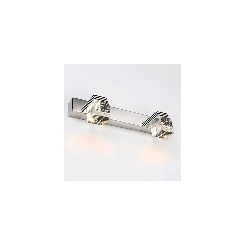 Wandleuchten Badezimmerbeleuchtung Wandfluter Kristall Mini Stil Modern Zeitgenössisch Metall