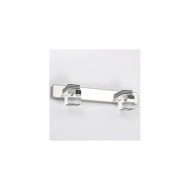 Wandleuchten Badezimmerbeleuchtung Wandfluter Kristall Mini Stil Modern Zeitgenössisch Metall