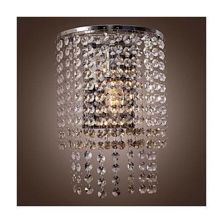 Moderne Kristall-Wandleuchte mit 1 Licht Moderne Kristall-Wandleuchte mit 1 Licht