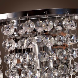 Moderne Kristall-Wandleuchte mit 1 Licht
