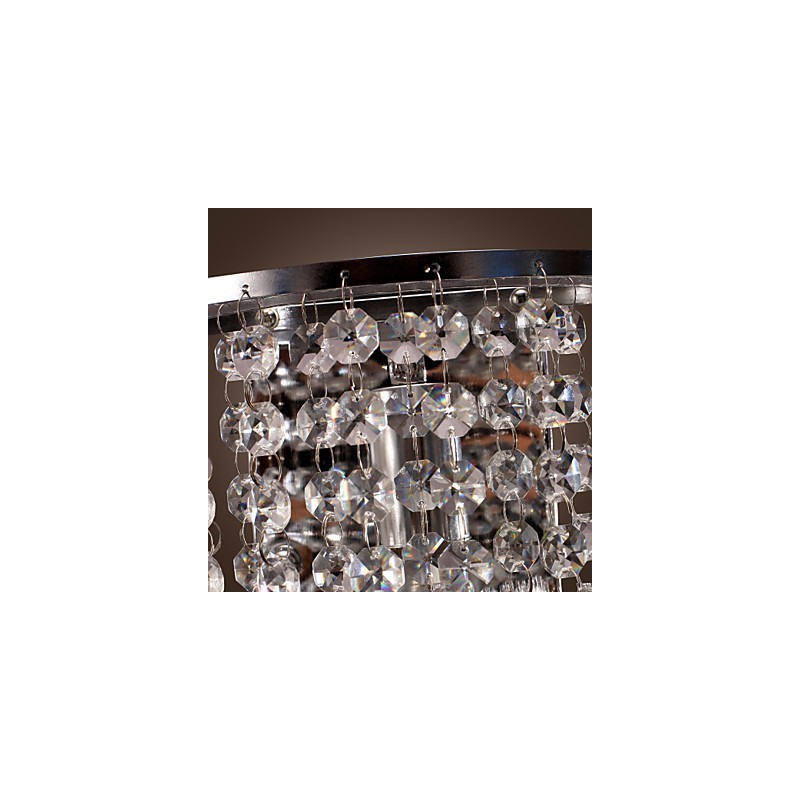 Moderne Kristall-Wandleuchte mit 1 Licht