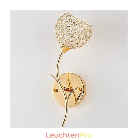 Minimalistische moderne Kristall-Wandleuchte