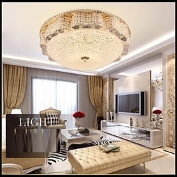 Moderne Luxus Kristall Deckenleuchte Absorbieren Dome Licht Durchmesser 50CM