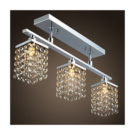 Linearer Kronleuchter Island Light Crysal 3 Lichter Linearer Kronleuchter Island Light Crysal 3 Lichter