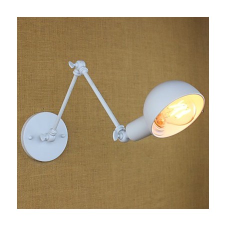 Moderne weiße lange Arm Doppel Schmiedeeisen Wandleuchte Wohnzimmer Flur Schlafzimmer Nachttisch Studie Moderne weiße lange Arm Doppel Schmiedeeisen Wandleuchte Wohnzimmer Flur Schlafzimmer Nachttisch Studie