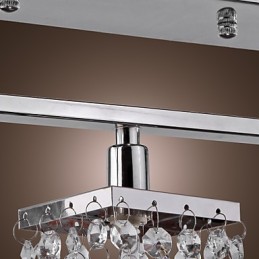Linearer Kronleuchter Island Light Crysal 3 Lichter