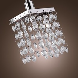 Linearer Kronleuchter Island Light Crysal 3 Lichter