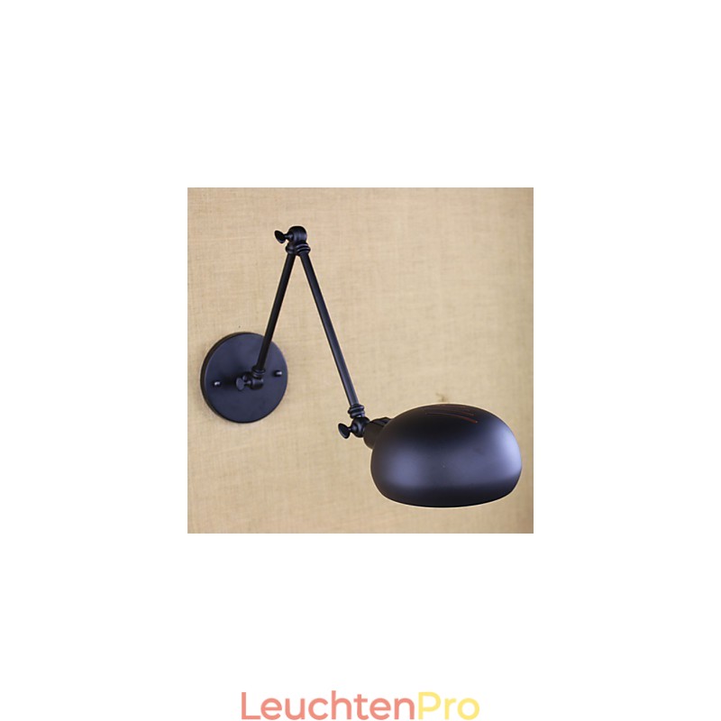 Es gibt den langen Arm des Doppelschalters Minimalist Europe Personalisierte Retro-Mode-Stil Beleuchtung Eisenwand