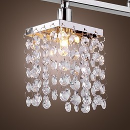 Linearer Kronleuchter Island Light Crysal 3 Lichter