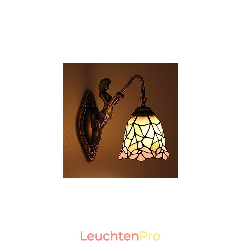 Europäische vertraglich ländliche kreative Schmiedeeisen Wandleuchte Lichter