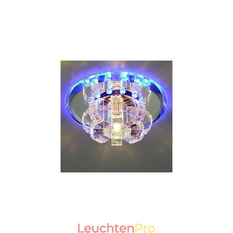 Kristall Deckenleuchte Spotlight SMD 3W Kreative Lampe Absorbieren Kuppel Licht