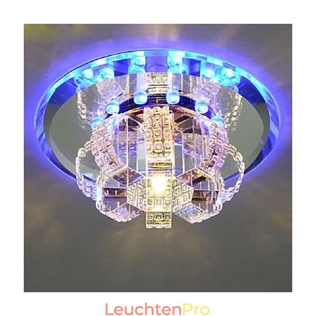 Kristall Deckenleuchte Spotlight SMD 3W Kreative Lampe Absorbieren Kuppel Licht Kristall Deckenleuchte Spotlight SMD 3W Kreative Lampe Absorbieren Kuppel Licht
