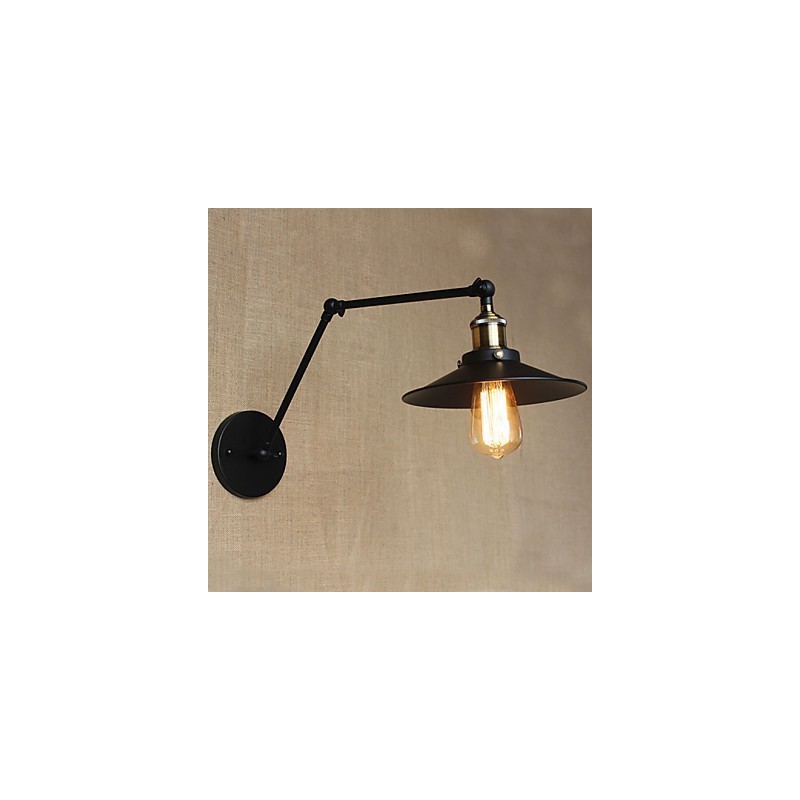 Kreativer nostalgischer Retro-Langarm der industriellen Art, faltbare, einziehbare Wand
