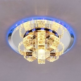 Kristall Deckenleuchte Spotlight SMD 3W Kreative Lampe Absorbieren Kuppel Licht
