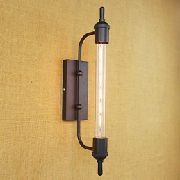 Europa und Retro Kleidung Kunst Restaurant Edison Glühbirne Flöte dekorative Wandleuchte