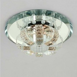 Kristall Deckenleuchte Spotlight SMD 3W Kreative Lampe Absorbieren Kuppel Licht