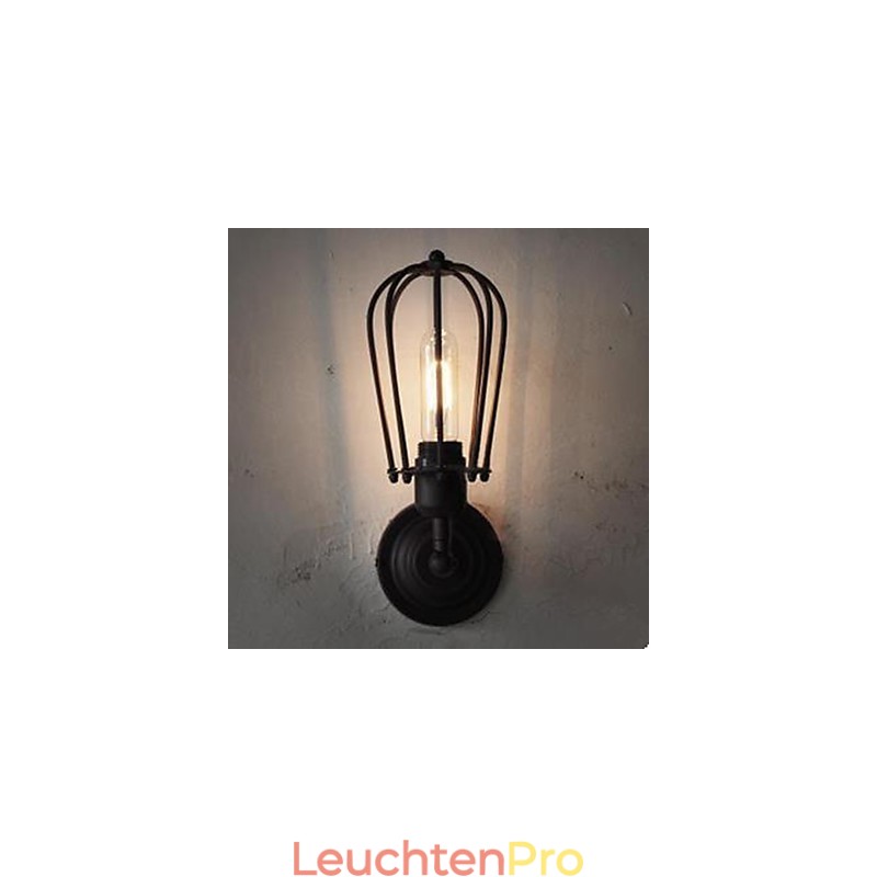 Industrielle Retro-Wandleuchte Innenkorridor Single Head Grapefruit Wandleuchte
