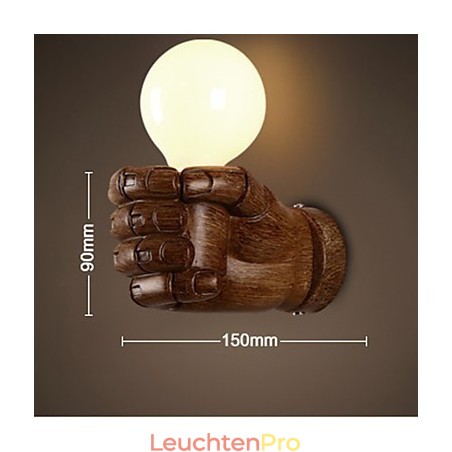 Europäische Wand Rechte Hand Kreative Retro Faust Wandleuchte Lichter Europäische Wand Rechte Hand Kreative Retro Faust Wandleuchte Lichter