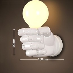 Europäische Wand Rechte Hand Kreative Retro Faust Wandleuchte Lichter
