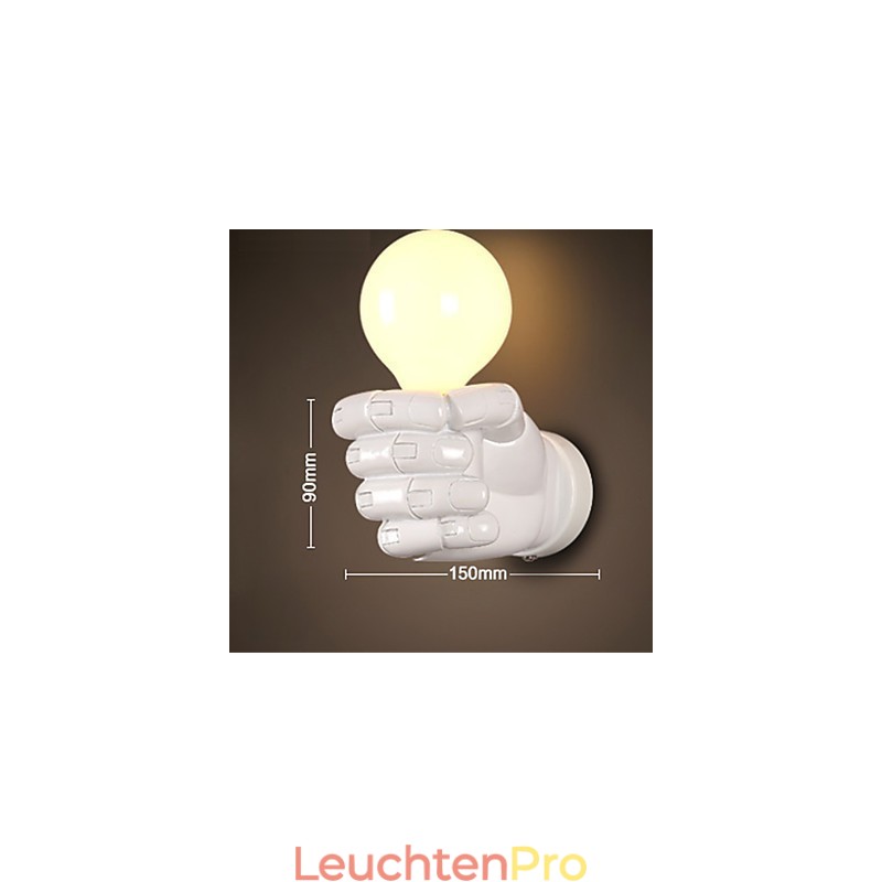 Europäische Wand Rechte Hand Kreative Retro Faust Wandleuchte Lichter