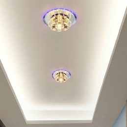 Kristall Deckenleuchte Spotlight SMD 3W Kreative Lampe Absorbieren Kuppel Licht