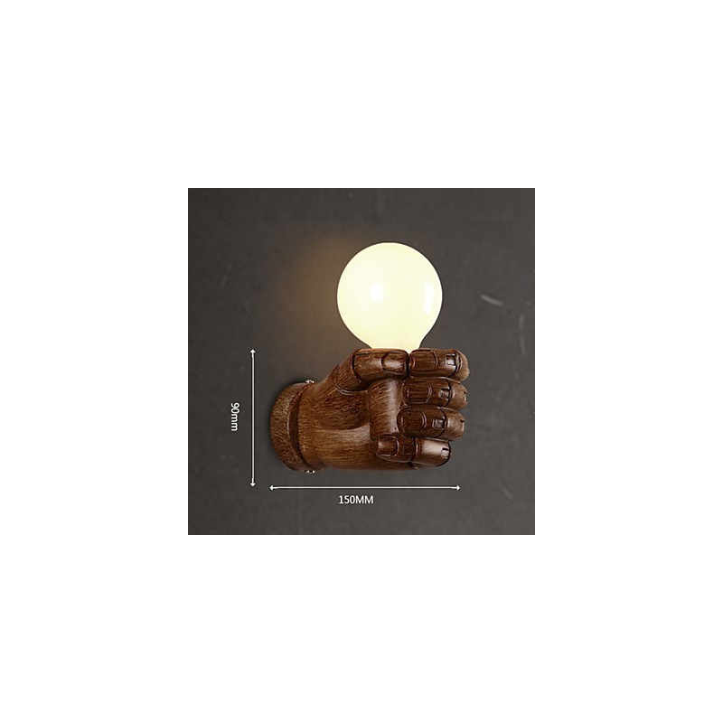 Europäische Wand Kreative Retro Faust Wandleuchte Lichter