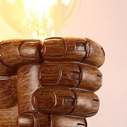 Europäische Wand Kreative Retro Faust Wandleuchte Lichter