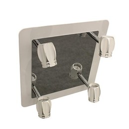 Moderne Chrom Wandleuchten Badezimmerleuchten mit 4 Lichtern