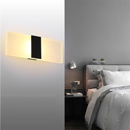Moderne Stil Einfachheit Acryl Wand Leuchte Wohnzimmer Flur Café Schlafzimmer Kinder Zimmer Nacht Lampe