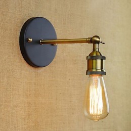 Amerikanischen Bar Cafe Restaurant Nachttisch Minimalistischen Gang Eisen Wandleuchte