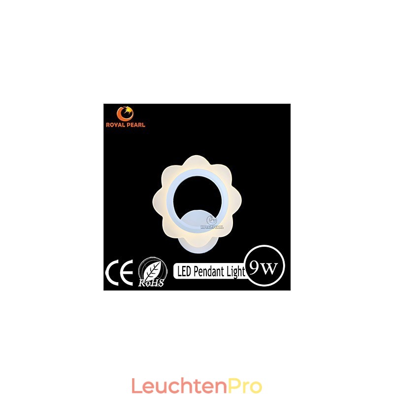 Einzigartige Wandleuchte aus Acryl im neuen Design