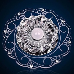 Kristall Deckenleuchte Spotlight SMD 3W Kreative Lampe Leuchtstoffröhre Bunte Farbe Dome Licht